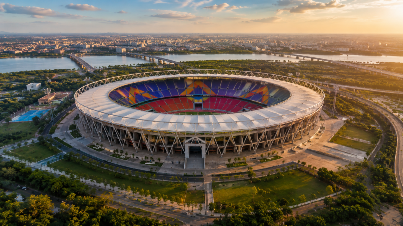 SARDAR PATEL STADIUM PROJECT MOTERA