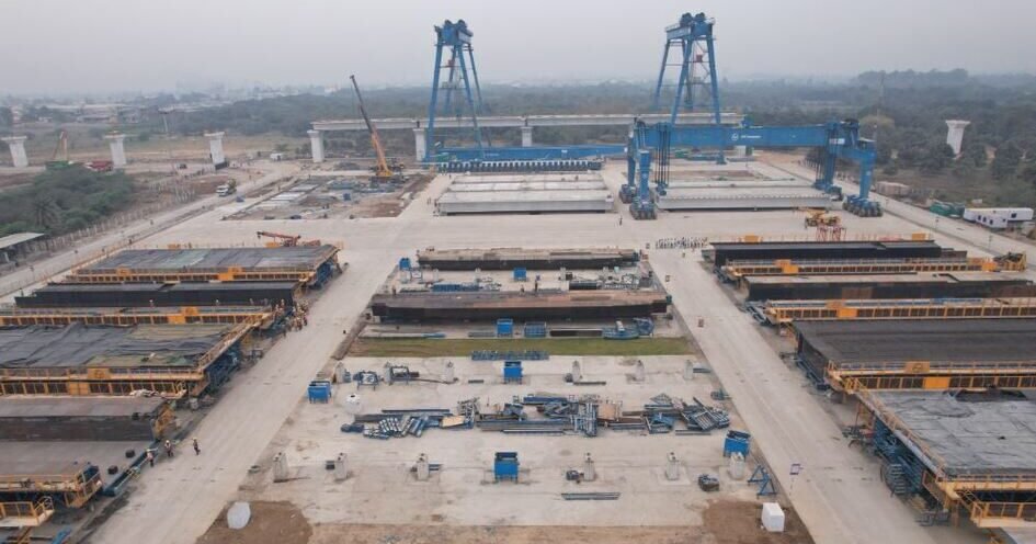 bullet train casting yard 2